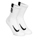Nike Clothing Nike Dri-Fit Multiplier Crew Sports socks 2 Pack Unisex - white, black