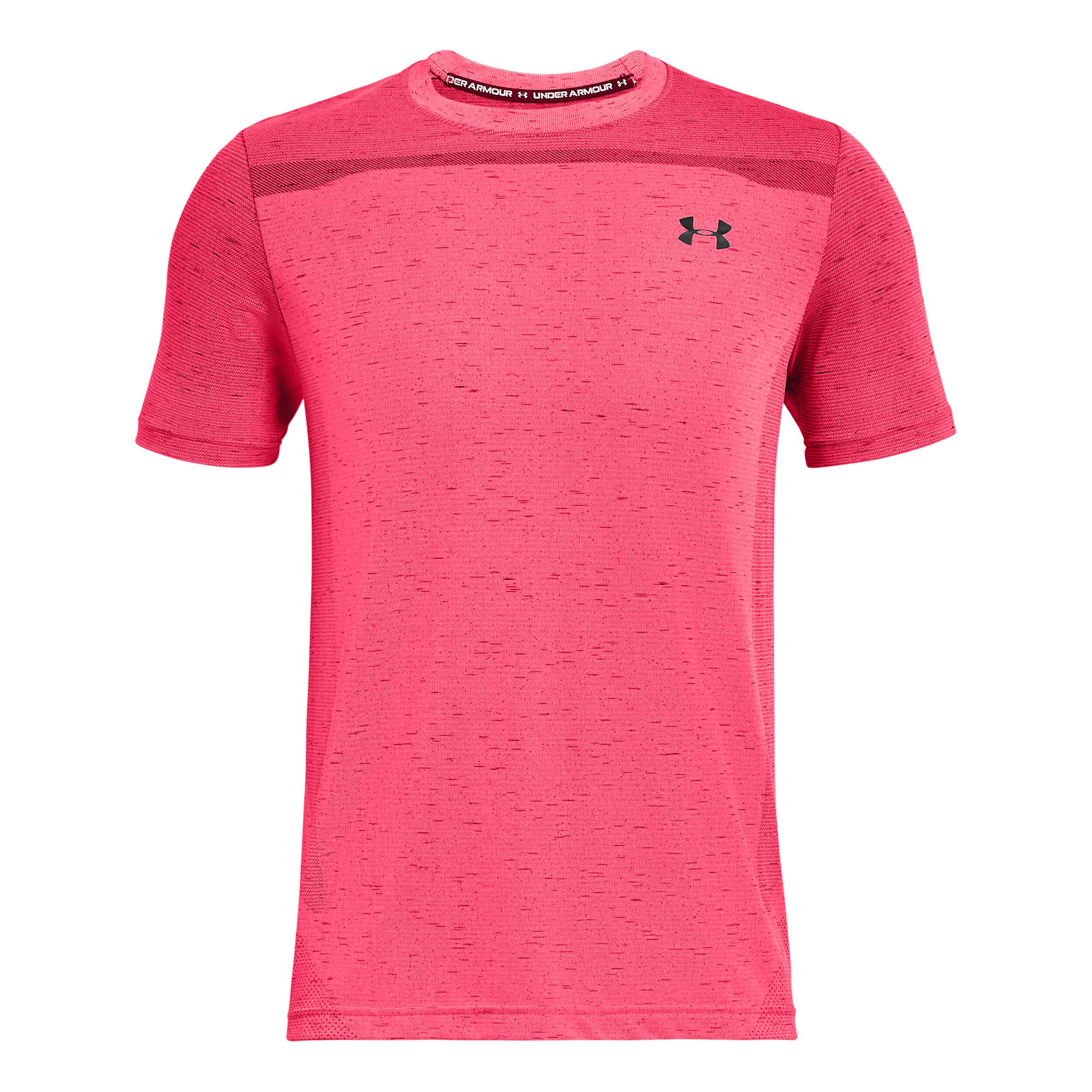 Seamless T Shirt Men Pink
