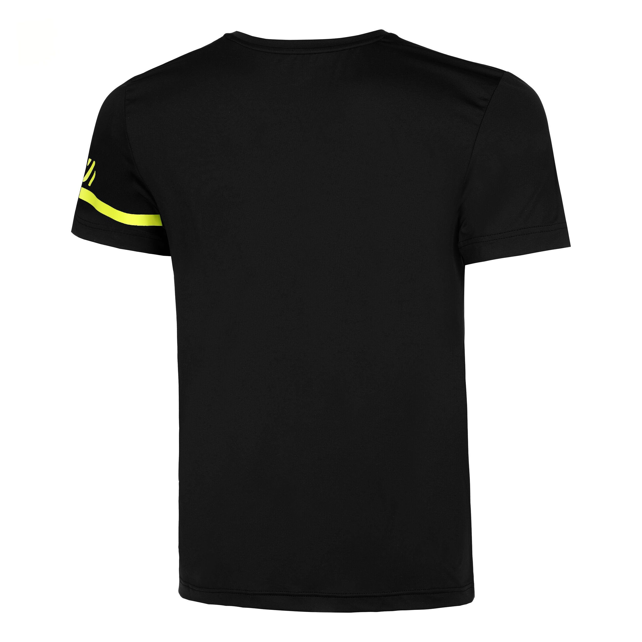 Tech T-Shirt Men - Black, Yellow