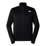 The North Face Clothing The North Face Winter Warm Pro 1/4 Zip Running Shirt Men-Black