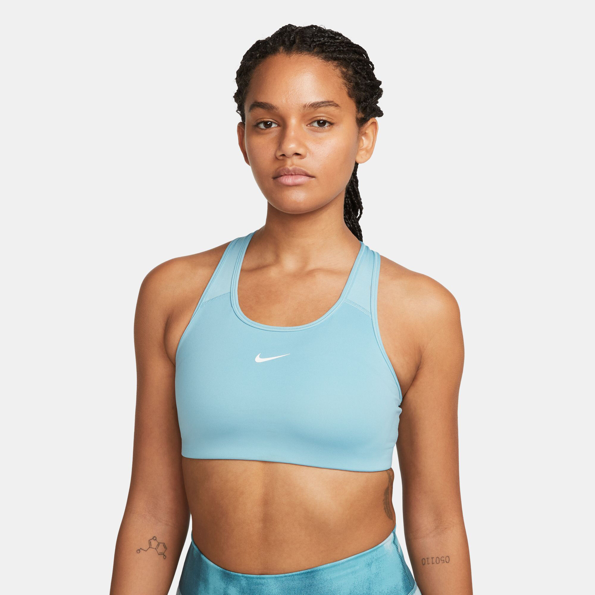 Blue sports bra nike shop