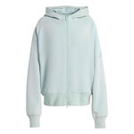 adidas Zip Hoodie adidas Lux Zip Hoodie Women-sage