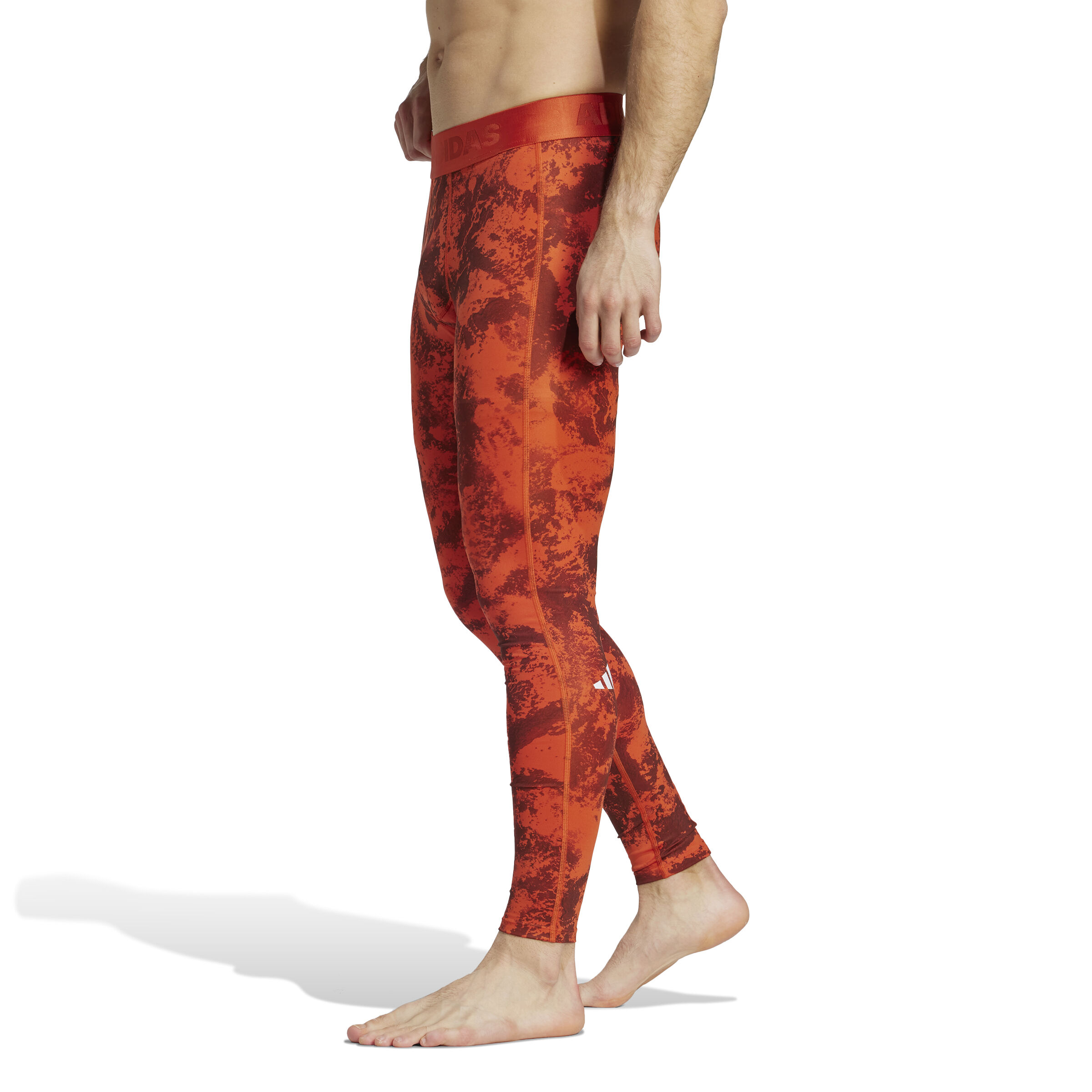 Paris Tech Fit Tight Men Orange Red