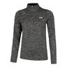 Tech Half-Zip Twist Long Sleeve Women-Black