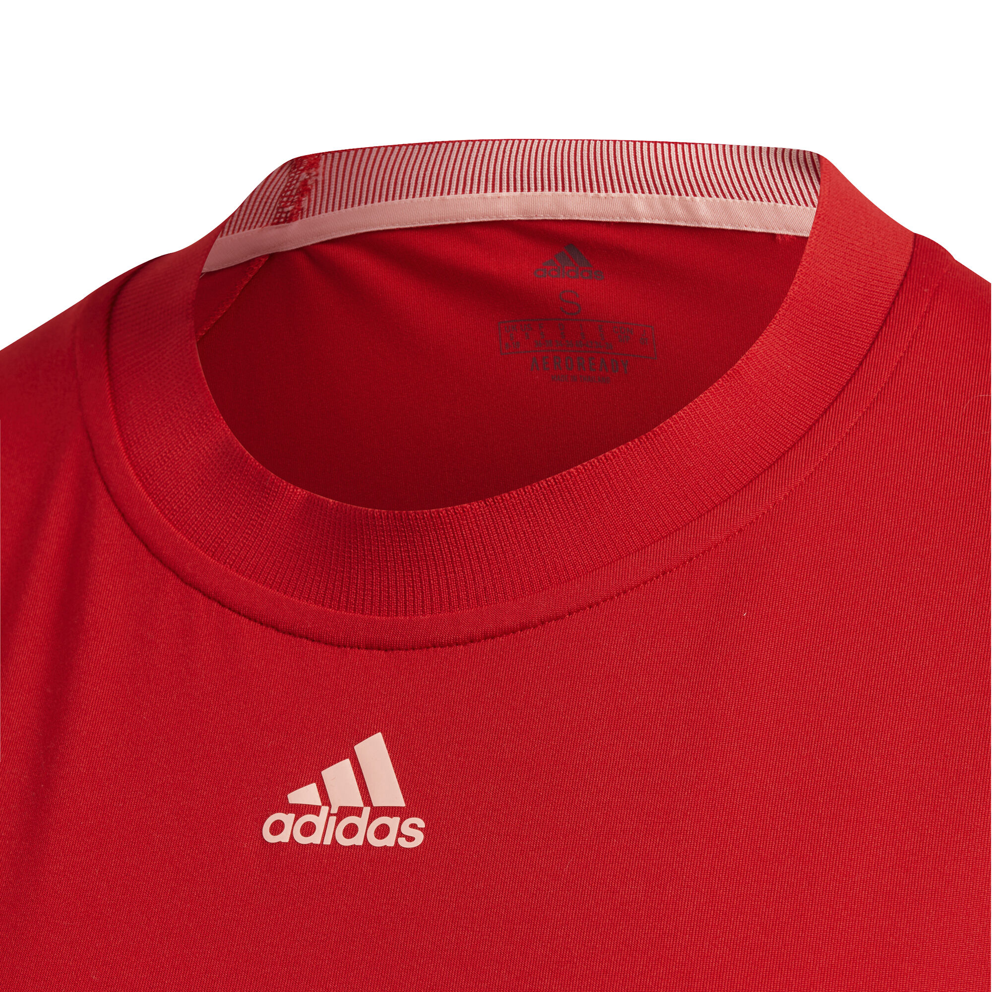 Adidas tee shirt cheap rouge