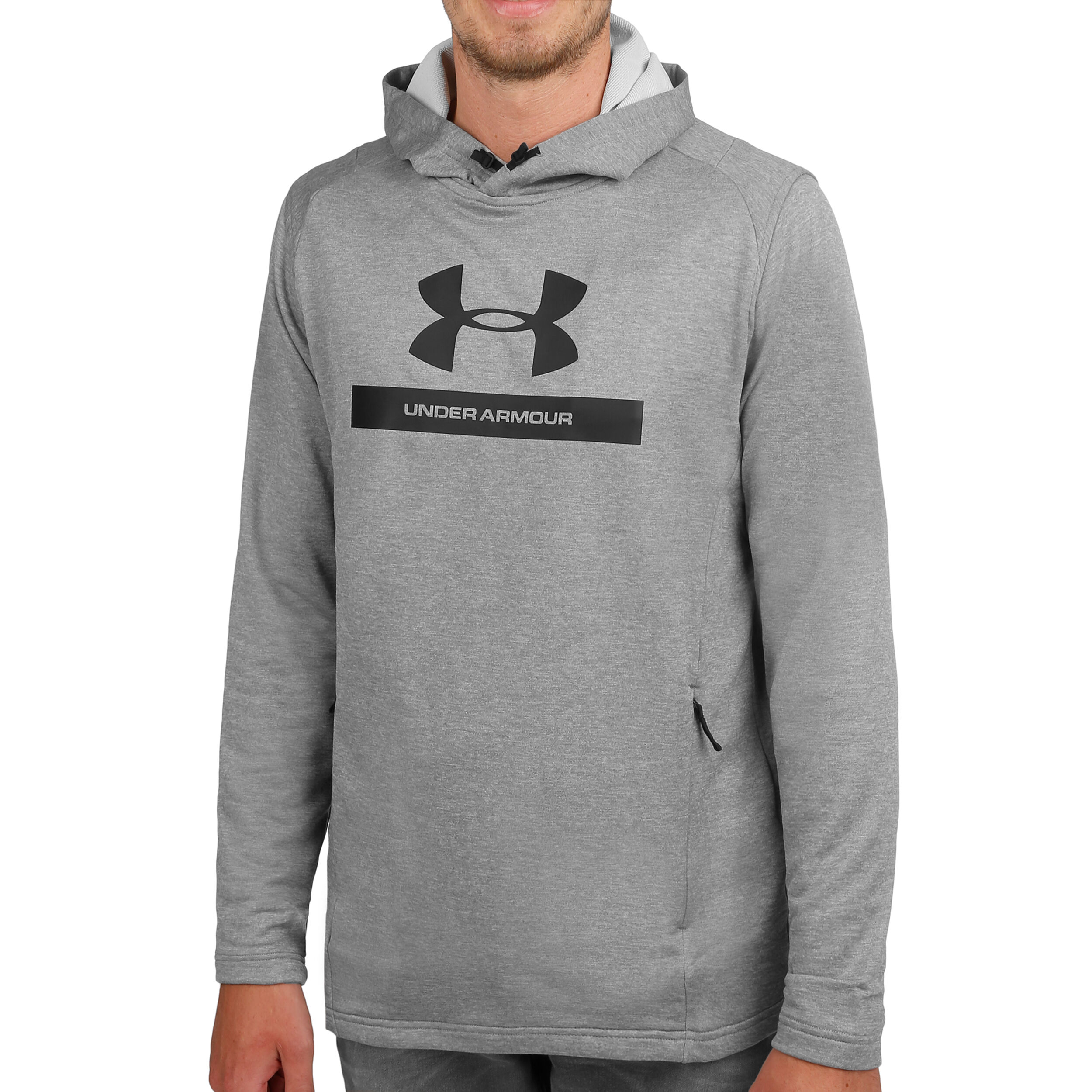 Buy Under Armour MK 1 Terry Graphic Hoody Men Lightgrey Grey