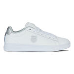 K-Swiss Shoes K-Swiss Court Shield II Sneakers Women-White,Silver