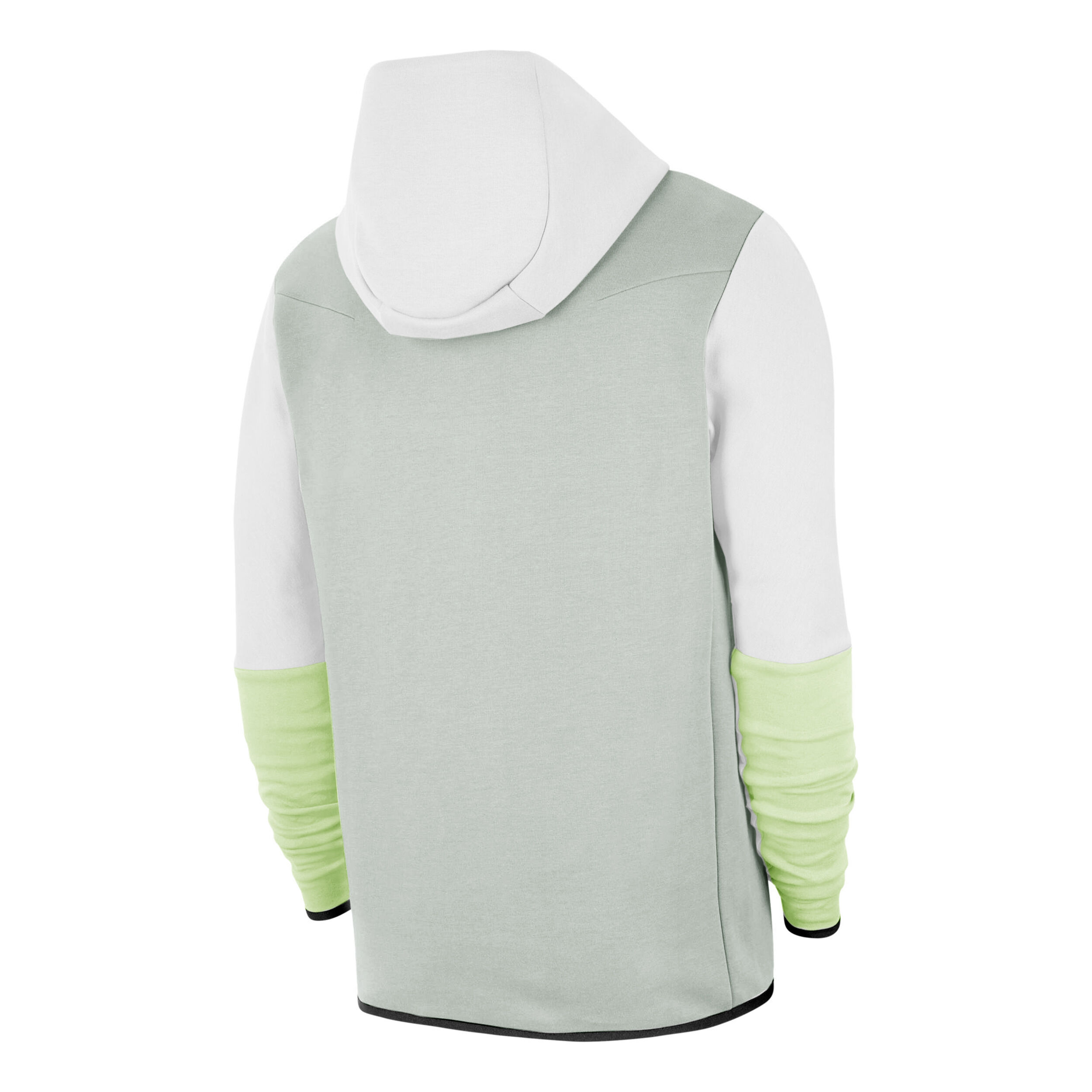 Grey and green nike tech fleece deals
