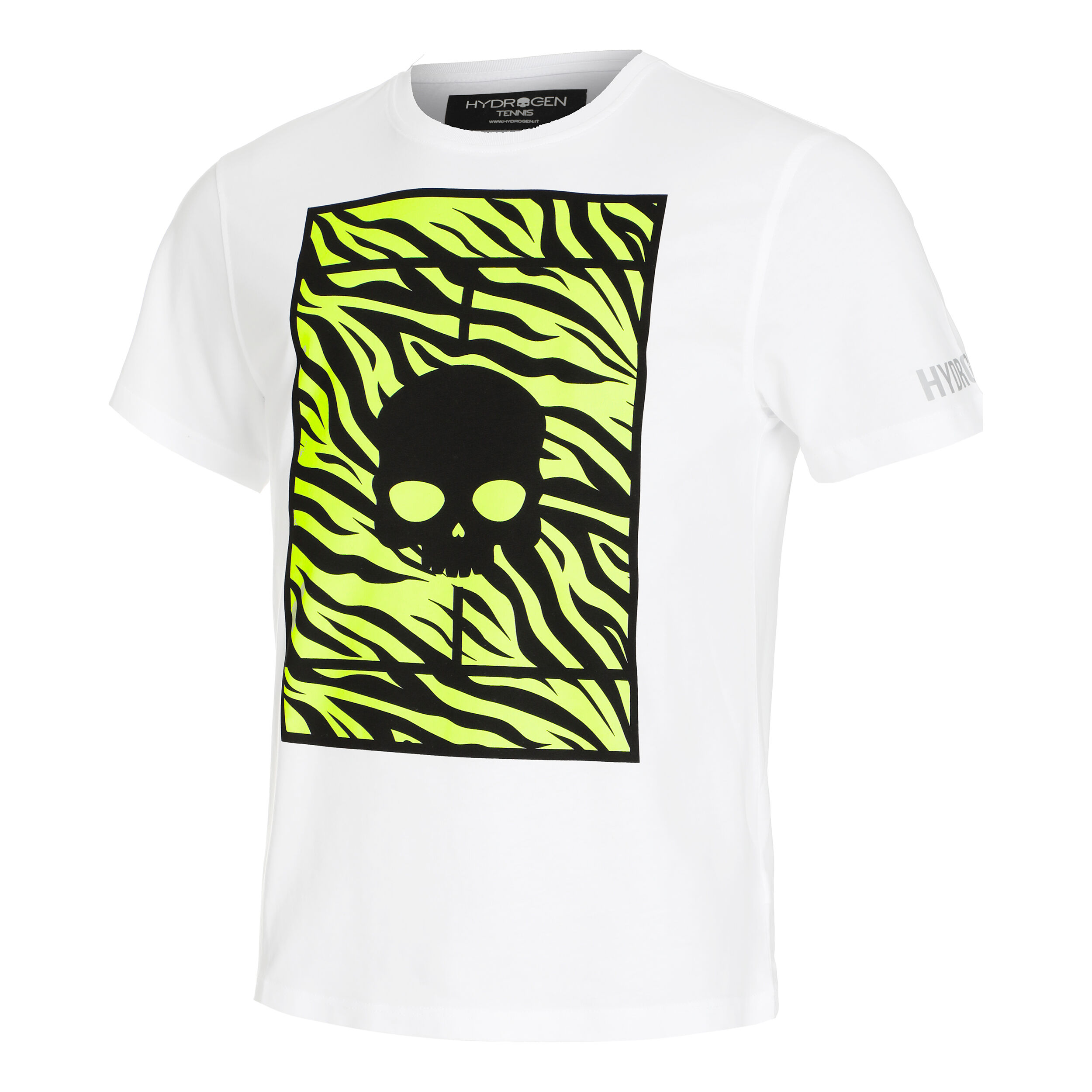 HYDROGEN テニス Tシャツ M ホワイト Buy Hydrogen Tech Tattoo T-Shirt Men White, Multicoloured