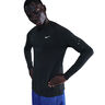 Stride Running shirt Men - black, silver