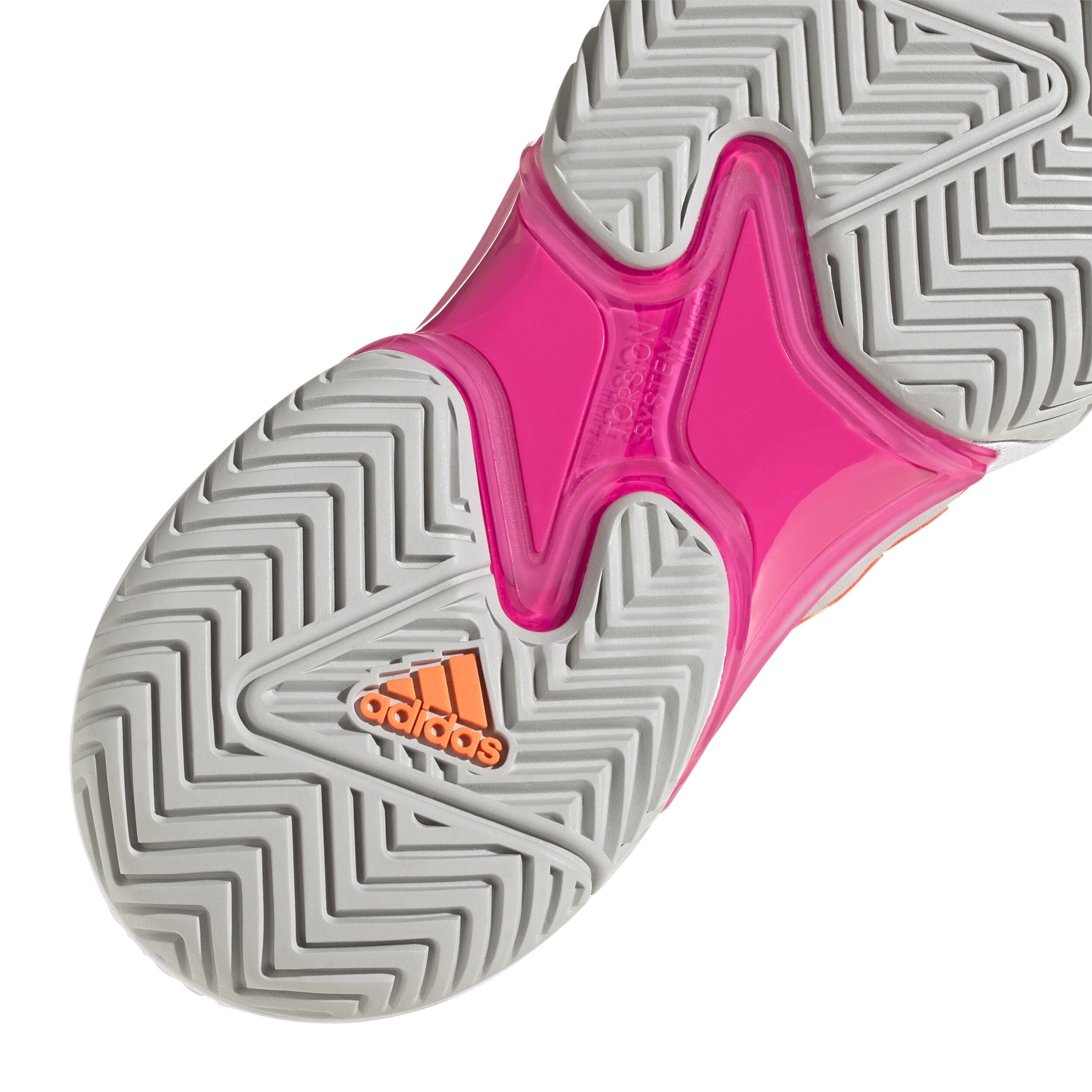 White adidas tennis shoes on sale pink