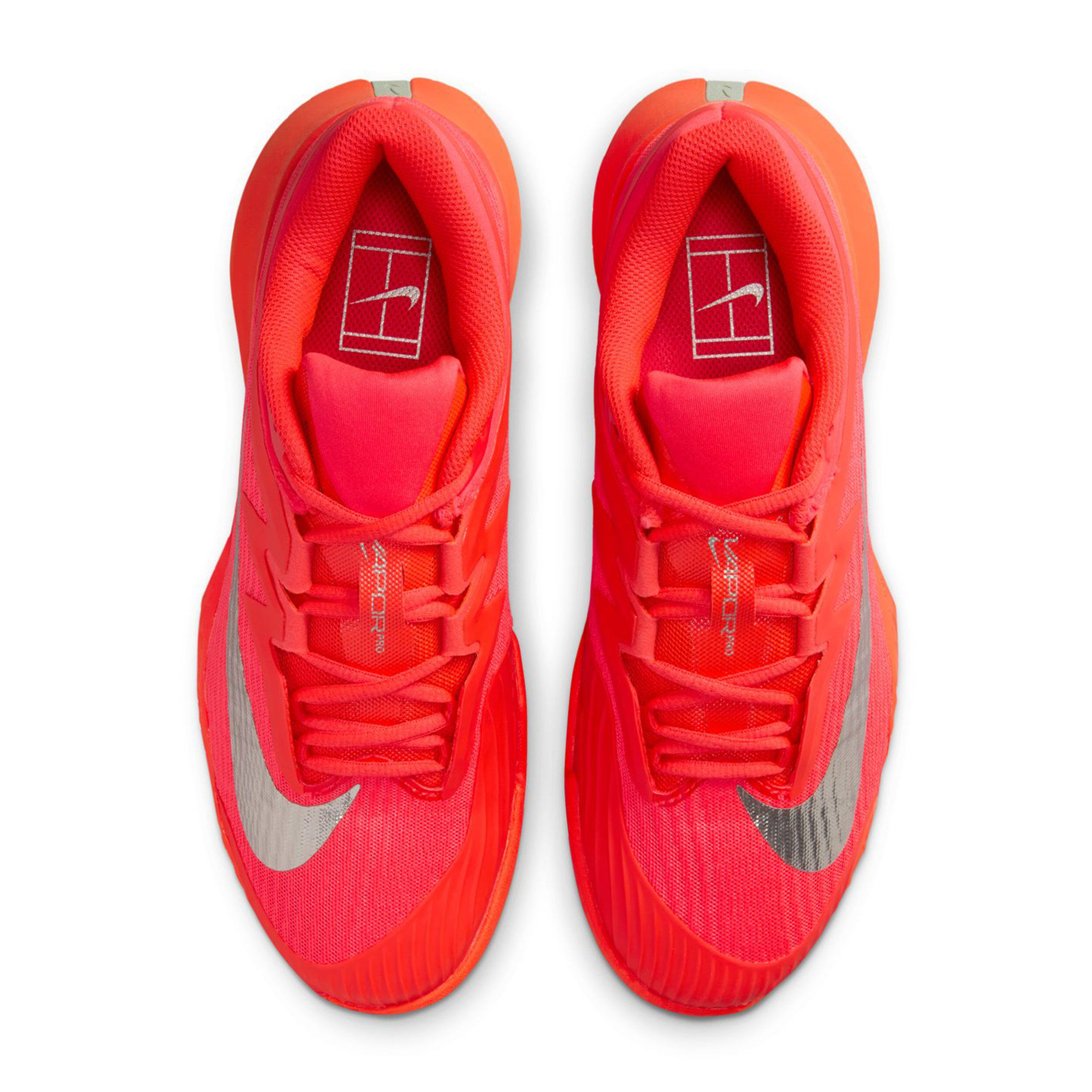 nike neon red shoes