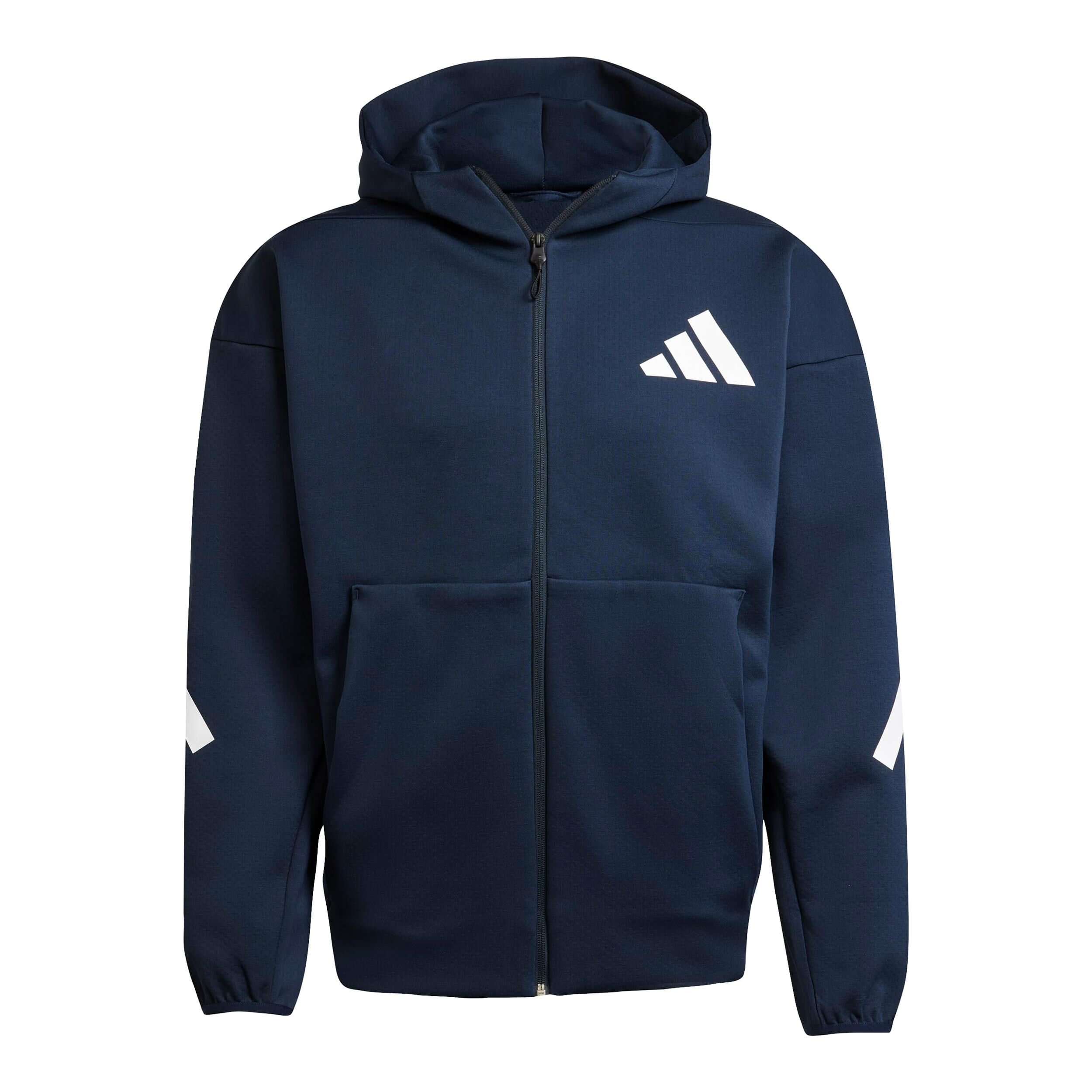 adidas Z.N.E. Full Zip Hoodie Men Dark Blue | Tennis-Point