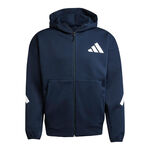 adidas Clothing adidas Z.N.E. Full Zip Hoodie Men-Dark Blue