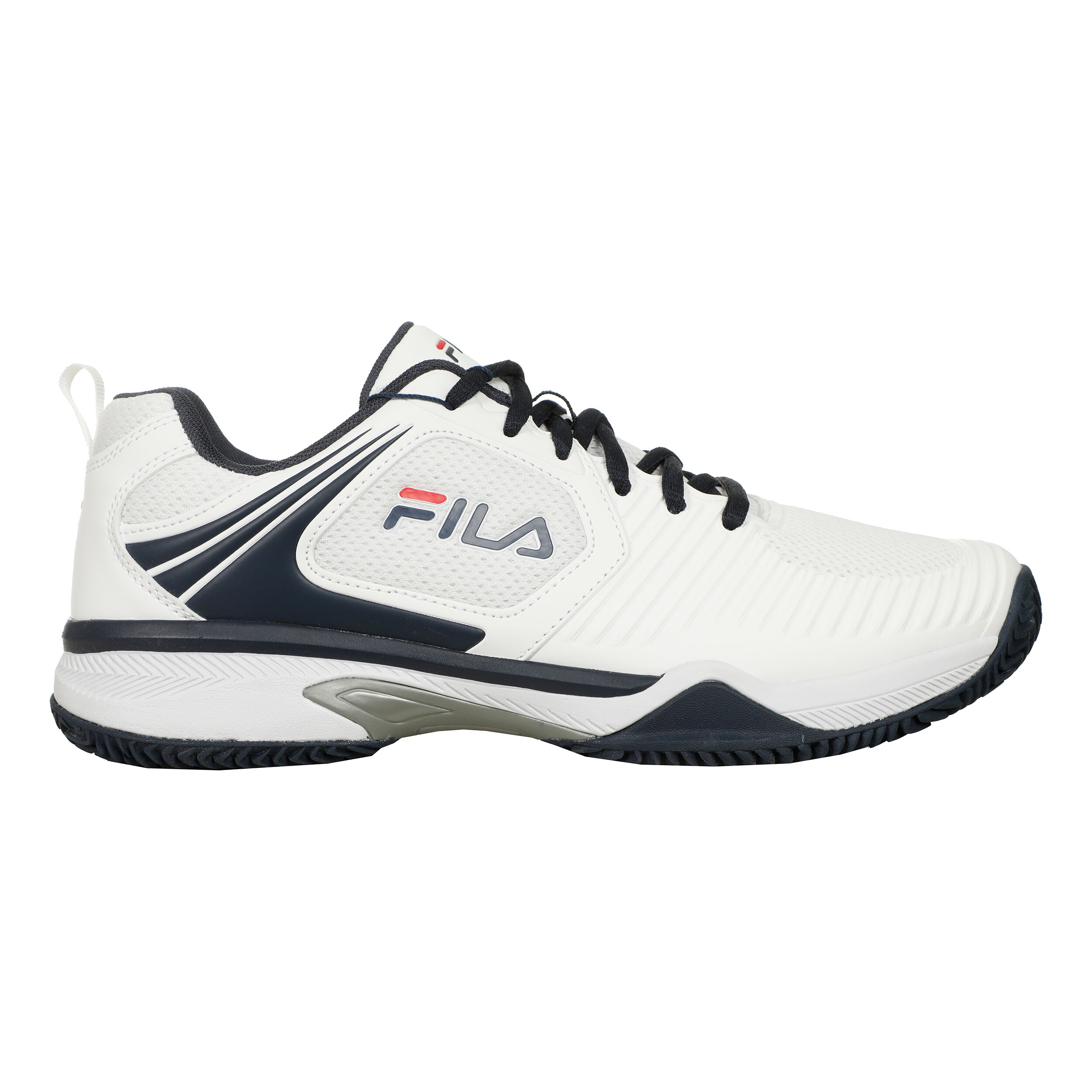 Fila white tennis shoes discount