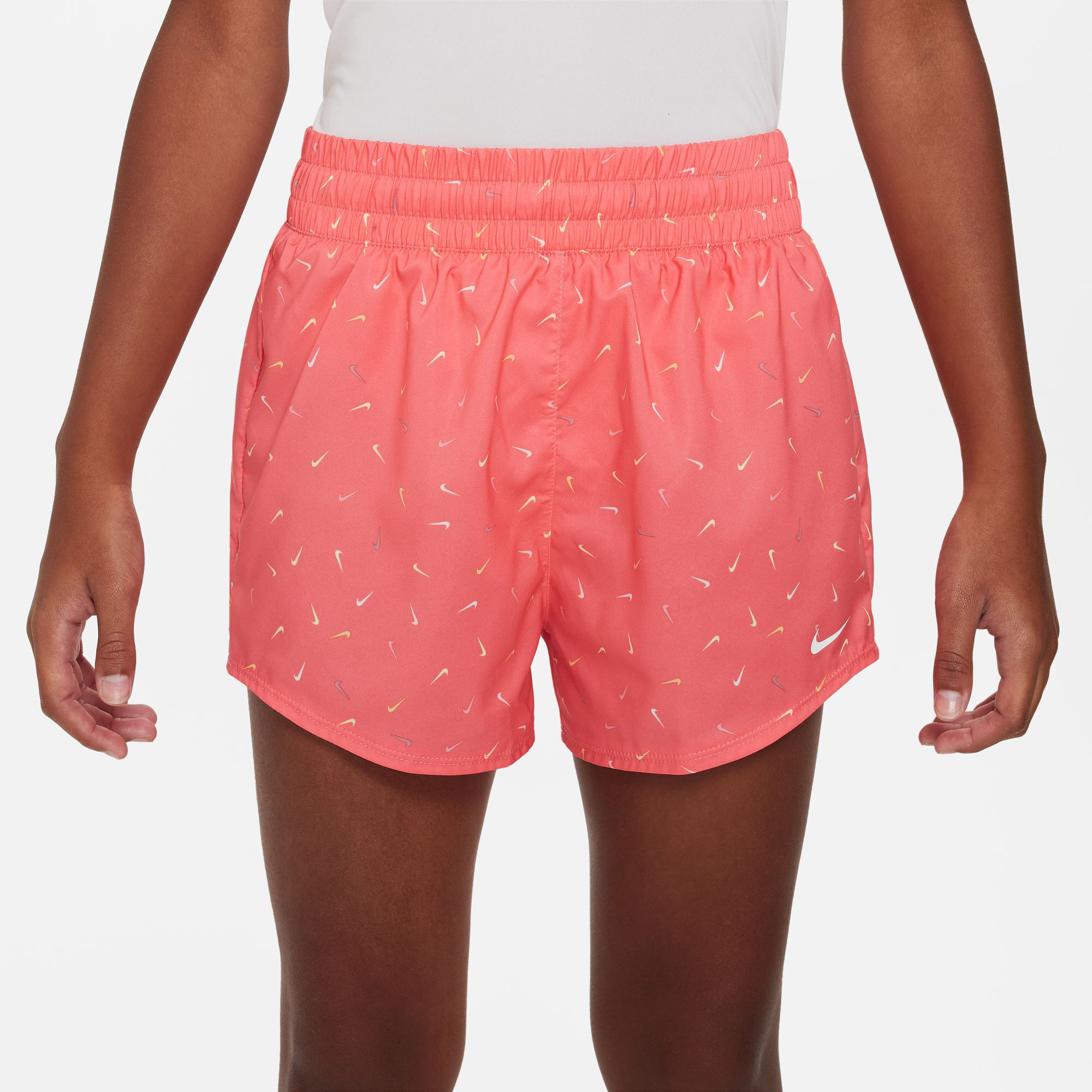 Coral nike shorts shop