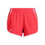 Under Armour Clothing Under Armour Fly By 3in Running Shorts Women-Red,White