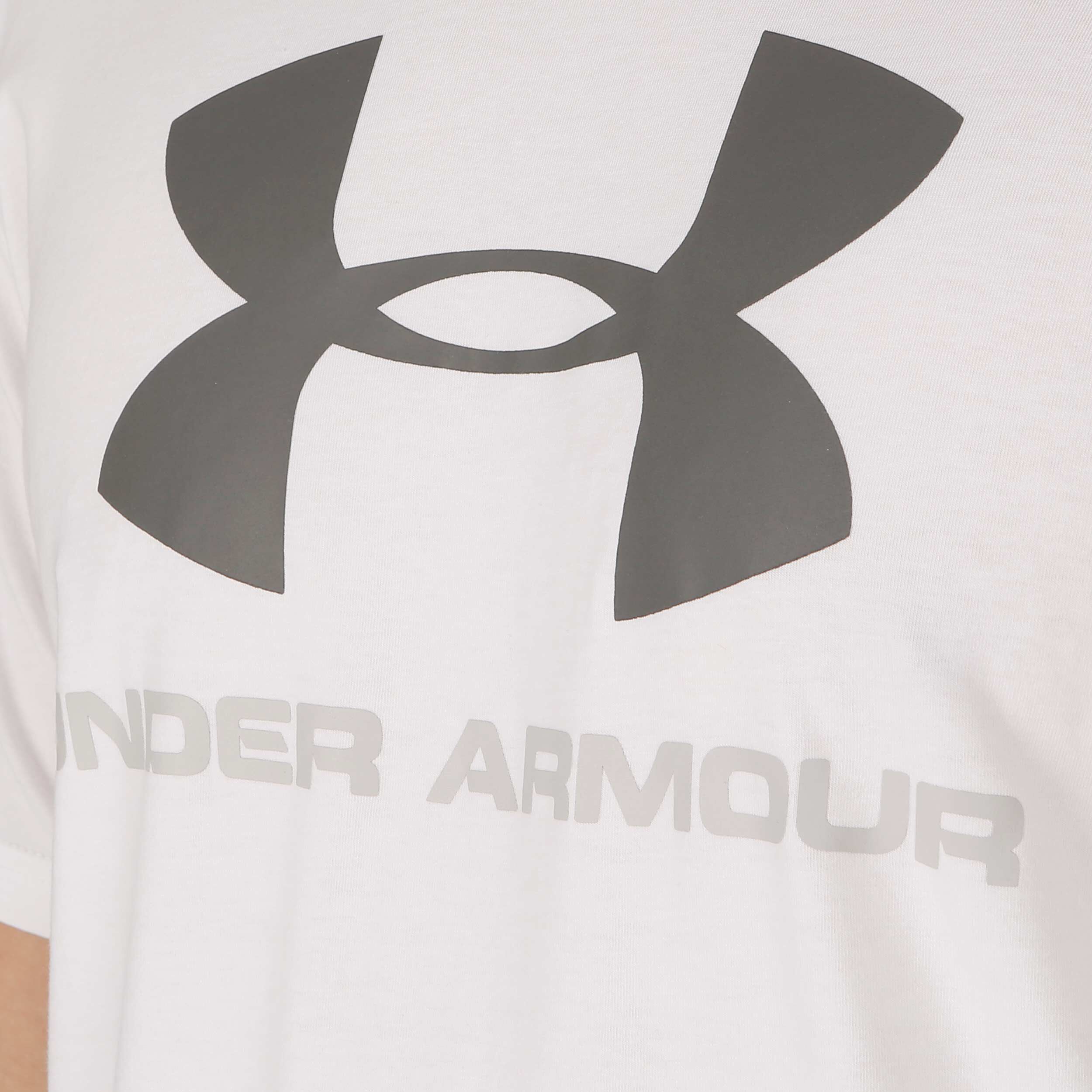 Under armour charged cotton sportstyle logo top