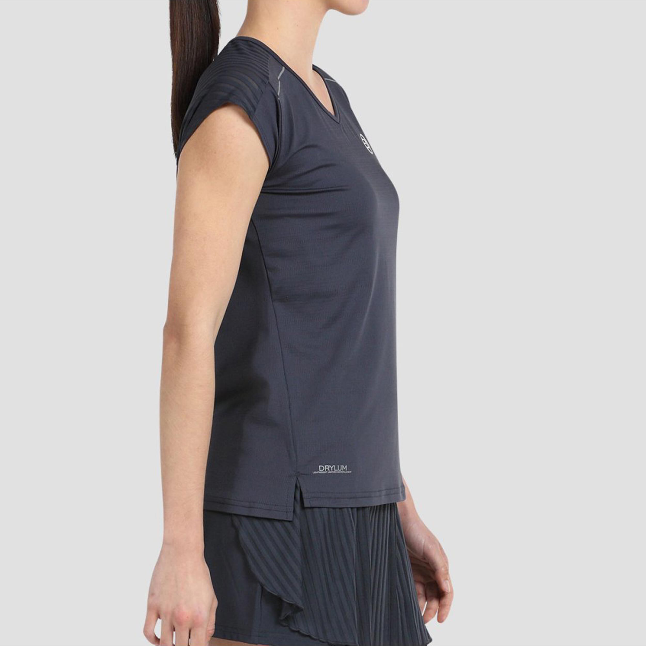 Bullpadel 【 Eleva T-Shirt Womens Women 】 ファッション レディースファッション トップス Tシャツ カットソー レディー Buy Bullpadel Eleva T-Shirt Women Black online | Tennis