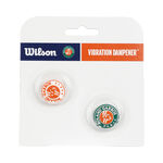 Wilson Racket accessories Wilson Roland Garros Dampener 2 Pack-Bronze,Green