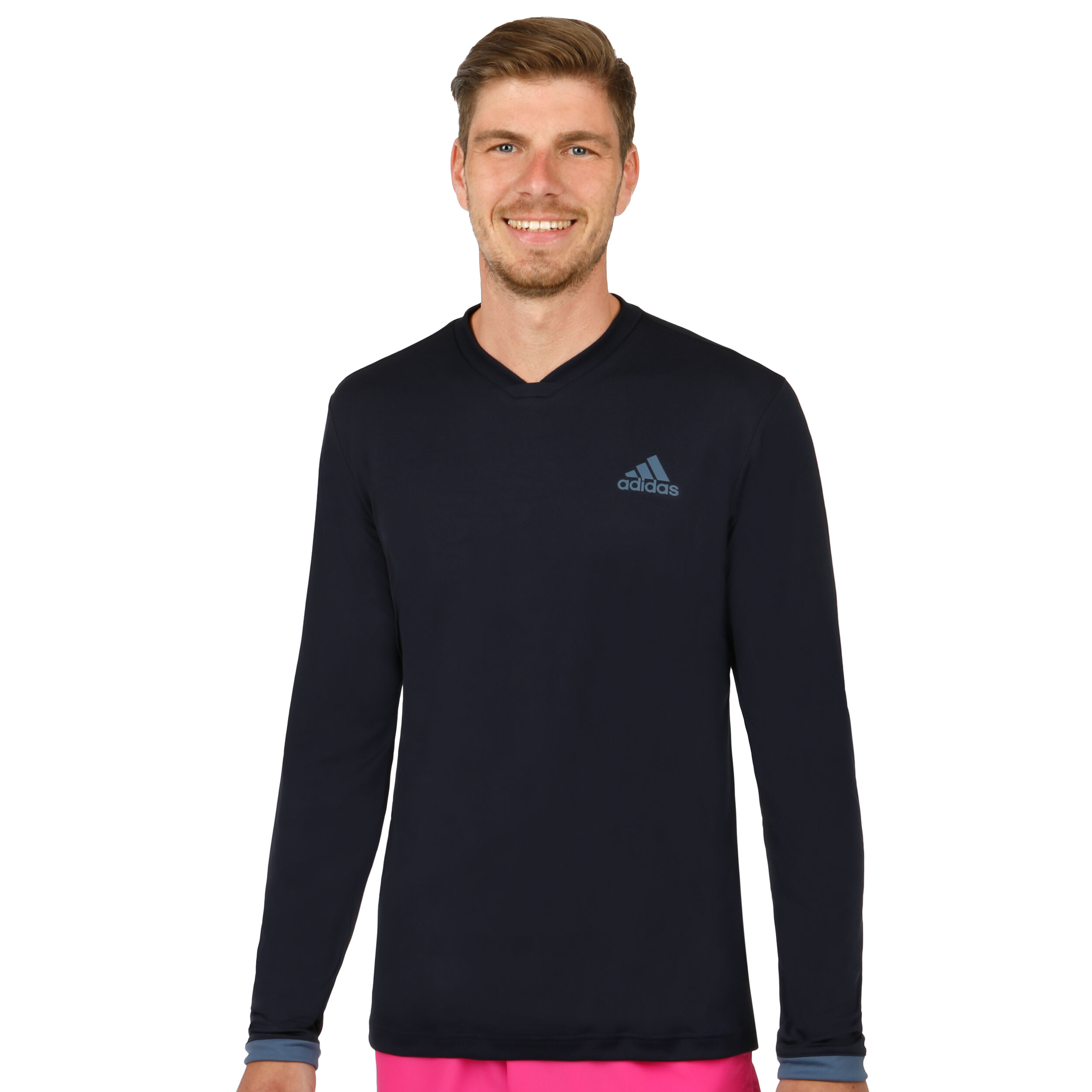 Buy adidas UV Protect Long Sleeve Men Dark Blue Blue online