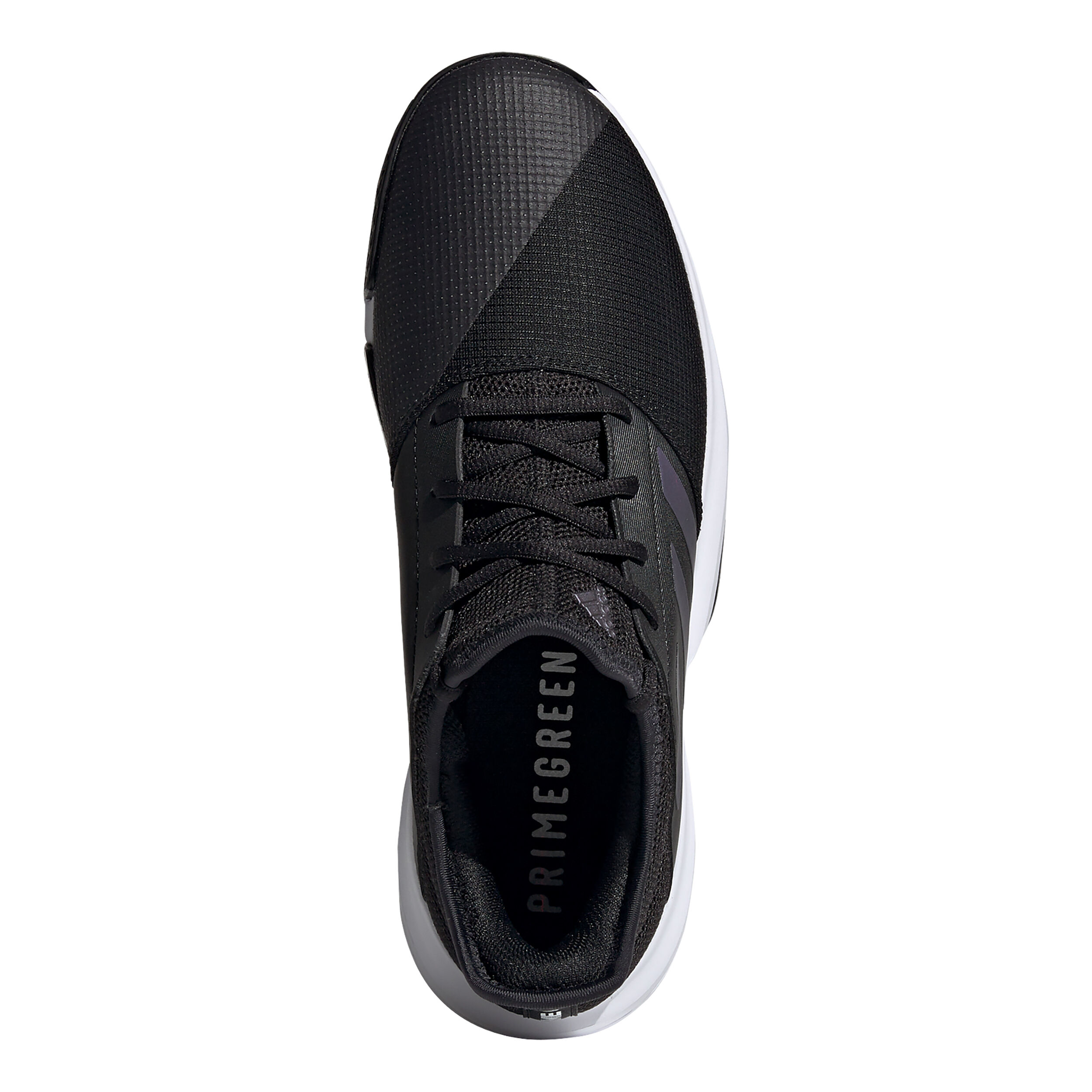 Adidas men's gamecourt tennis shoes  black discount