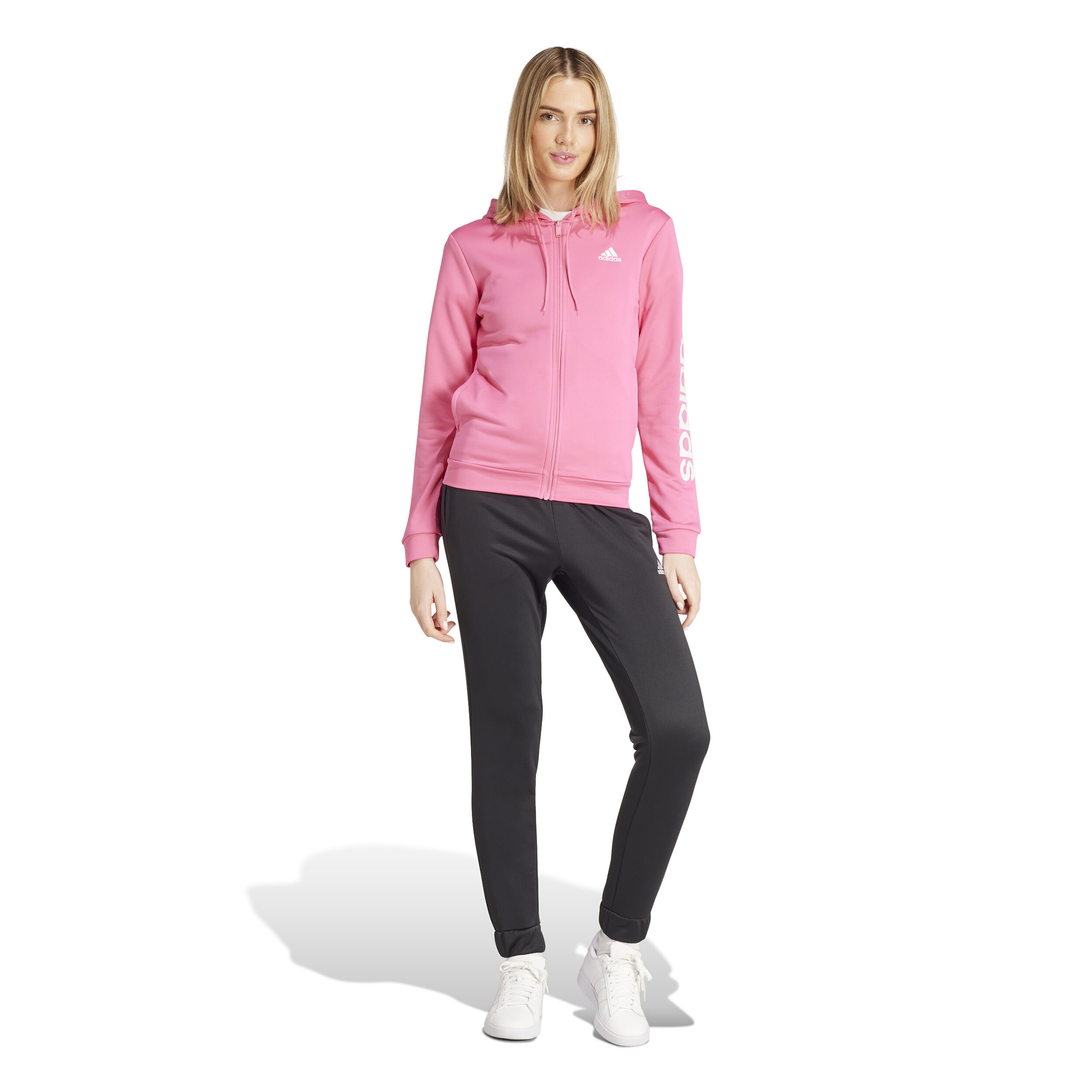 Buy adidas Linear Tracksuit Women Violet Black online Tennis Point COM