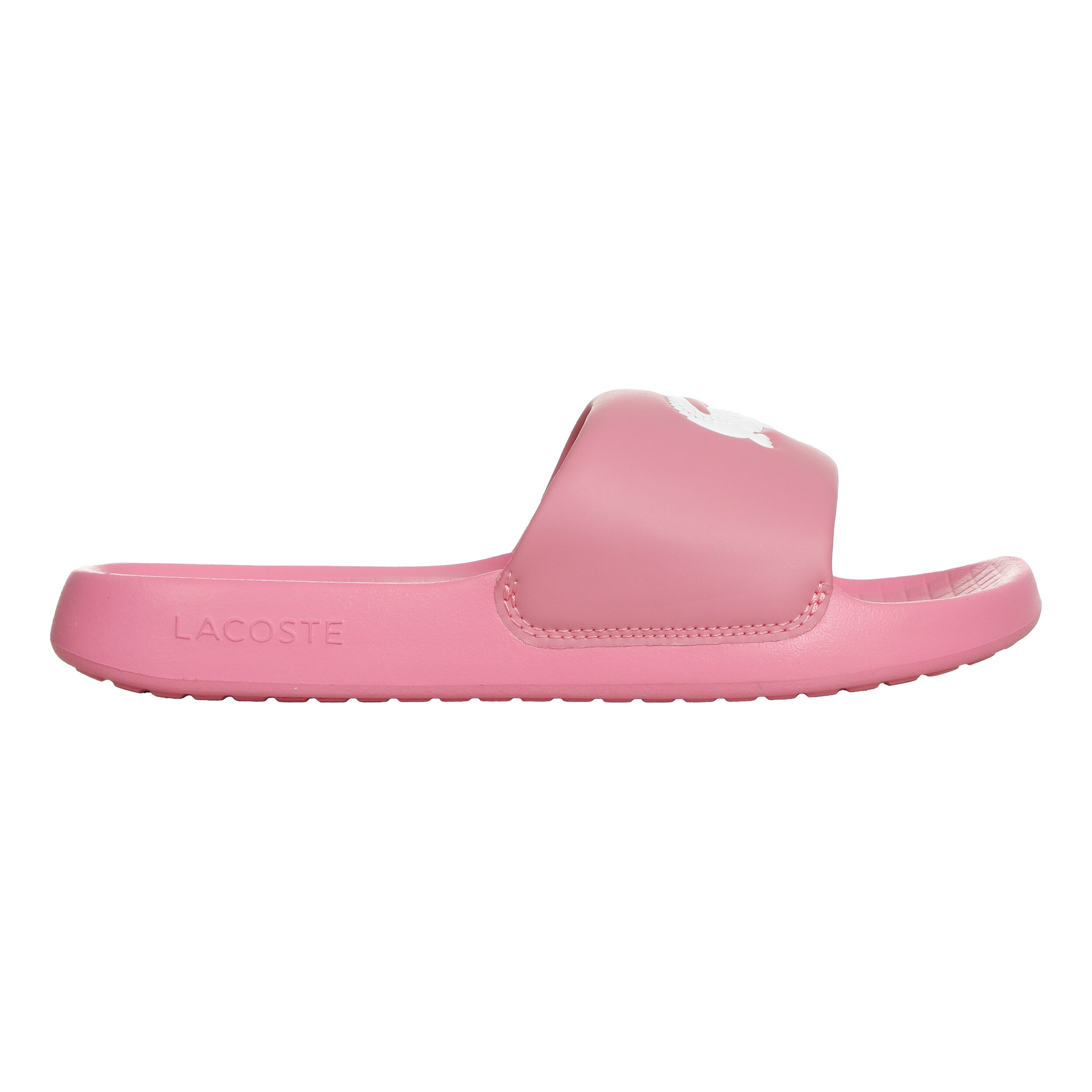 Lacoste slides sale womens pink