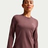 Swift Running shirt Women - brown, silver