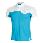 Diadora Clothing Diadora Court Polo Men-Blue,White
