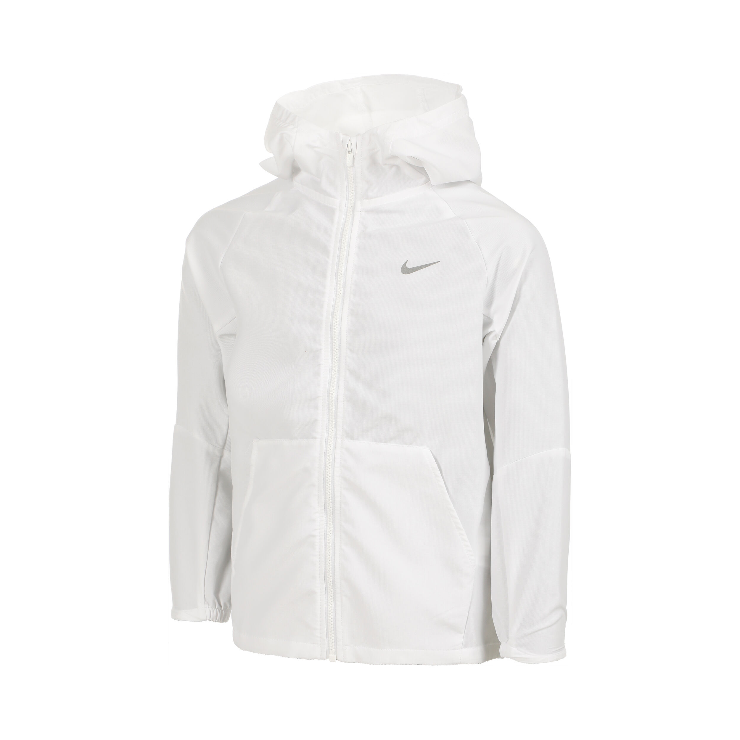 White nike dri fit jacket top