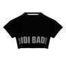 Abdominis Crop Move T-Shirt Women-Black