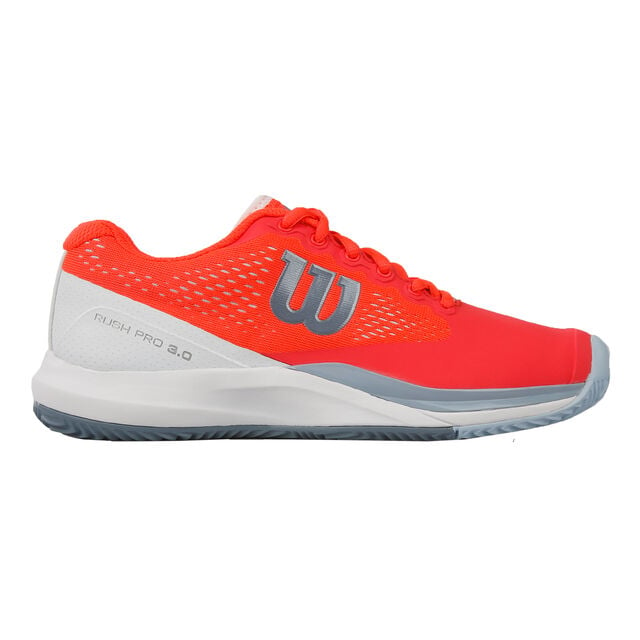 buy Wilson Rush Pro 3.0 Clay Court Shoe Women - Coral, Light Blue ...