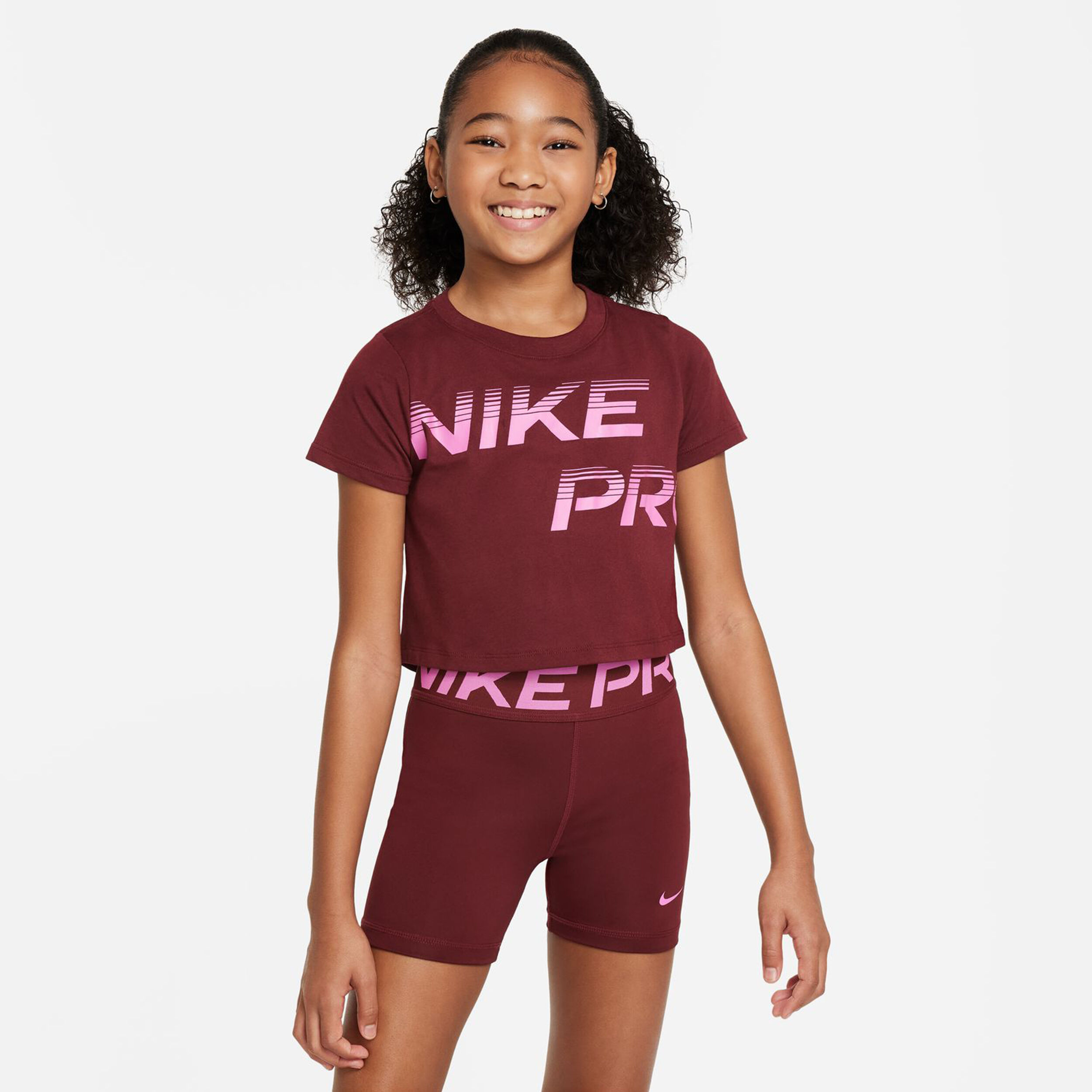 Nike dri fit pink shirt top