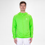 BIDI BADU Clothing BIDI BADU Crew Hood Zip Hoodie Men-Neon Green