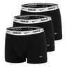 Essential Cotton Stretch Trunk Boxer shorts - 3 Pack Men-black, white