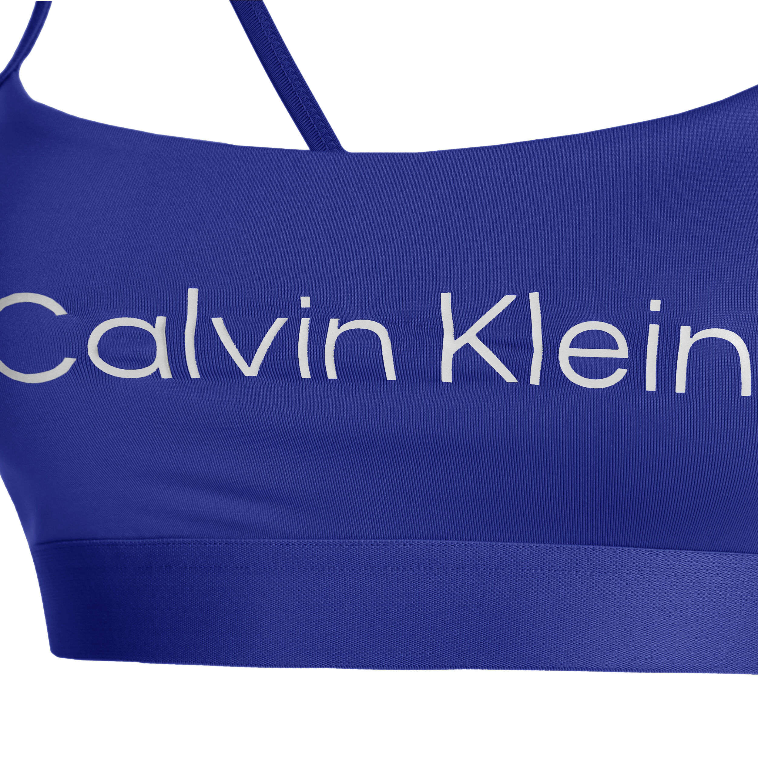 Calvin klein sales blue sports bra