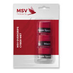 MSV Overgrips MSV Cyber Wet 3 Pack-Red