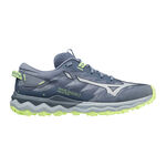 Mizuno Running shoes Mizuno Wave Daichi 7 Trail Running Shoe Women-Grey,Green