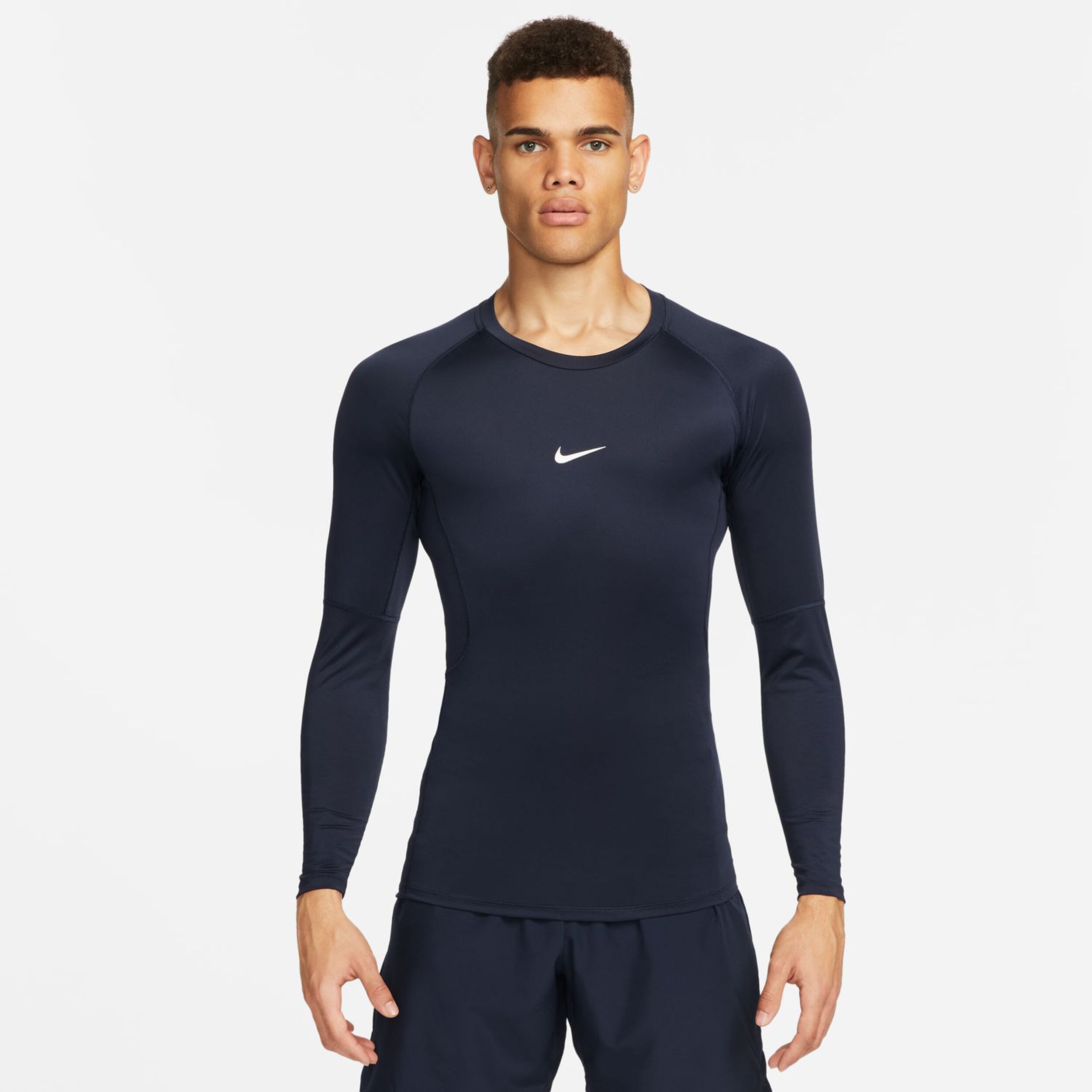 Buy Nike Pro Dri Fit Long Sleeve Men Dark Blue online Tennis Point COM