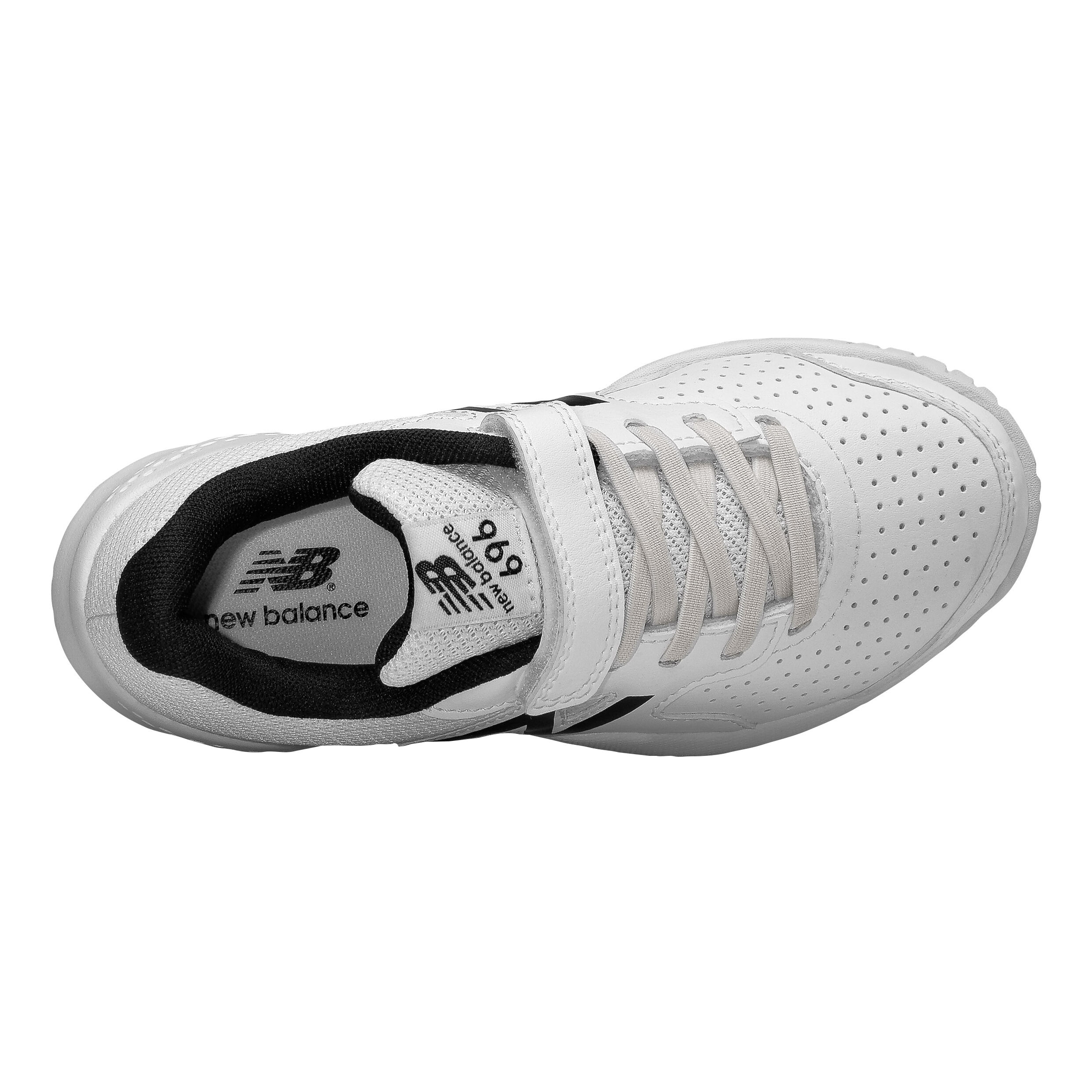 Buy New Balance 696 V3 All Court Shoe Kids White Black online Tennis Point COM