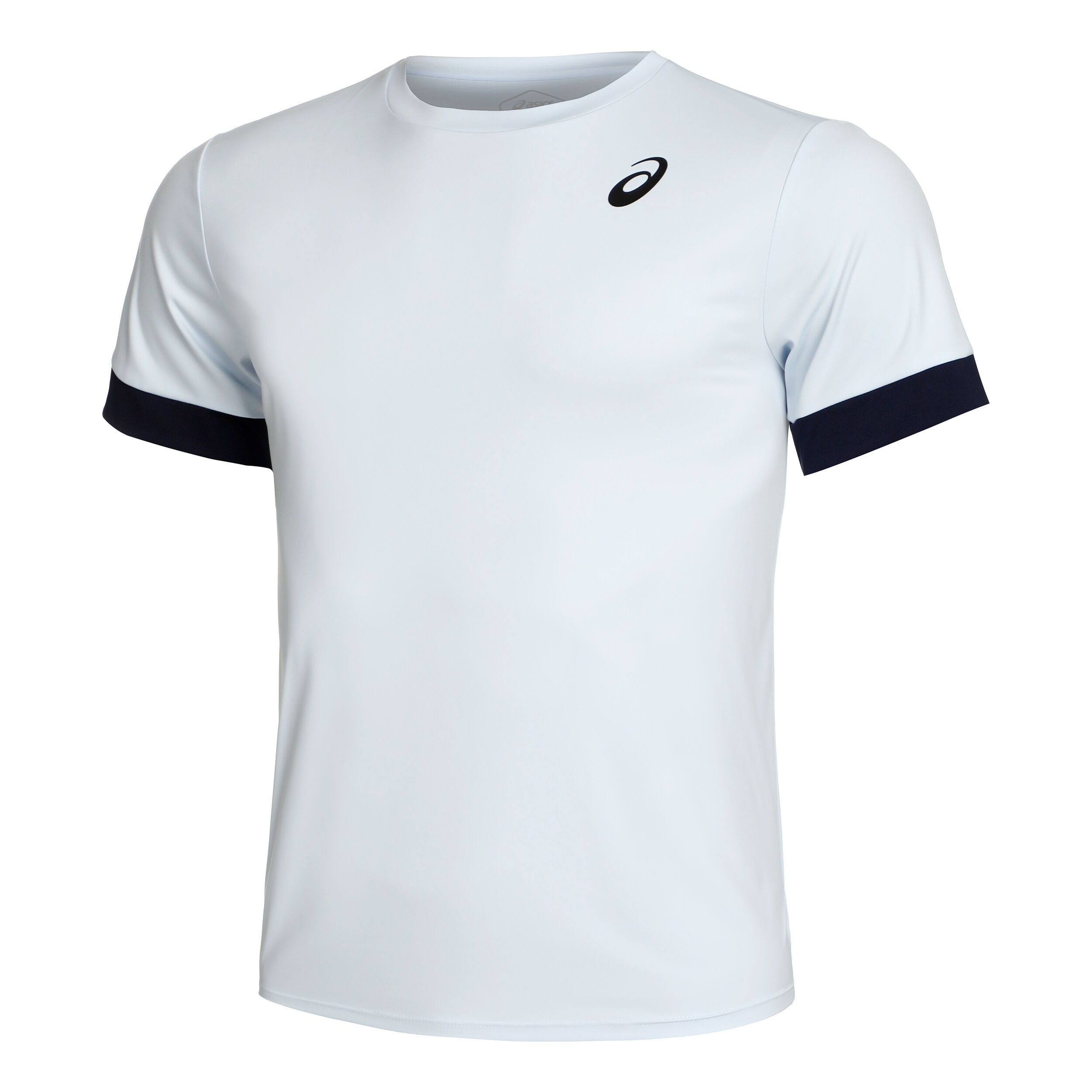 Court Shortsleeve Tee T Shirt Men Light Blue Dark Blue