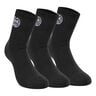 Anchor Ankle Move Tennis Socks 3 Pack-Black