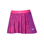 Mizuno Clothing Mizuno Charge Printed Flying Skirt Women-Violet