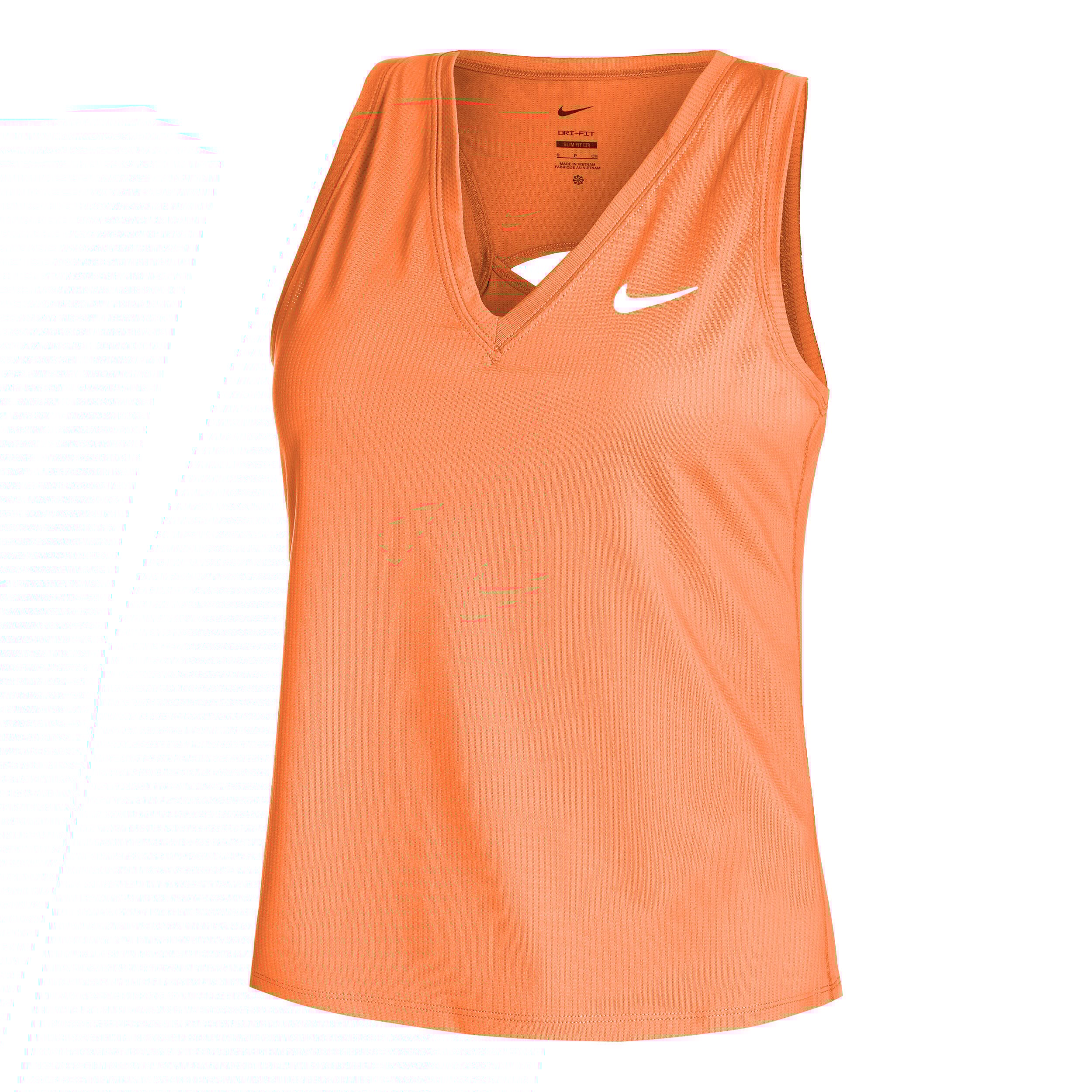 Orange nike sale tank top