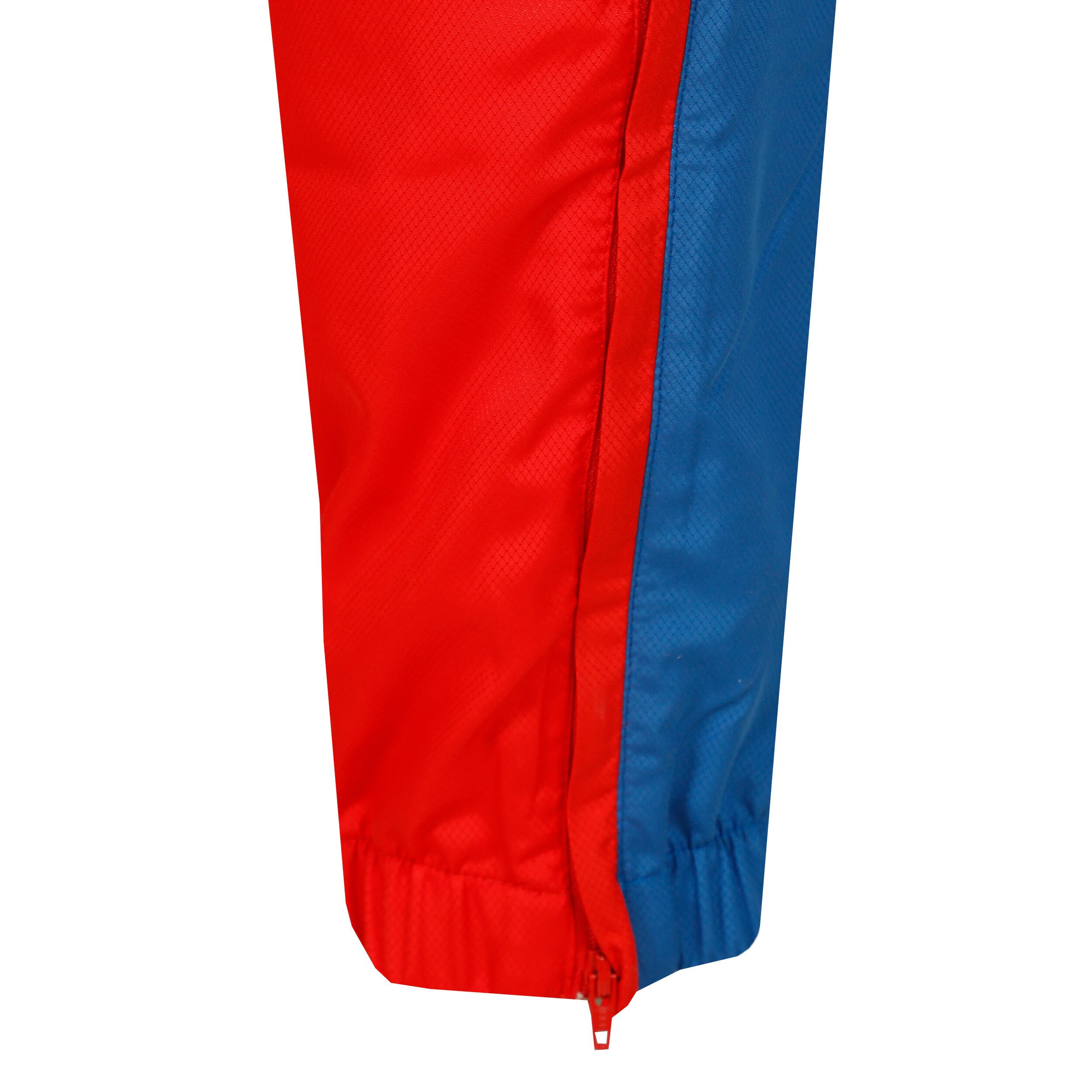 Blue and red tracksuit shop
