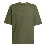 adidas Clothing adidas Oversize T-Shirt Men-dark green