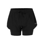 Under Armour Running shorts Under Armour Velociti Pro 4in 2n1  Running shorts Women-black, silver