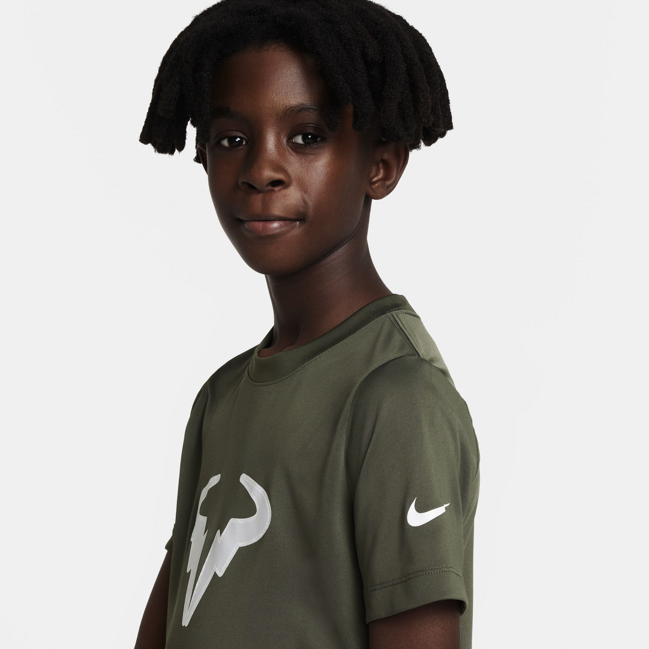 Buy Nike Dri Fit RAFA T Shirt Boys Khaki online Tennis Point COM