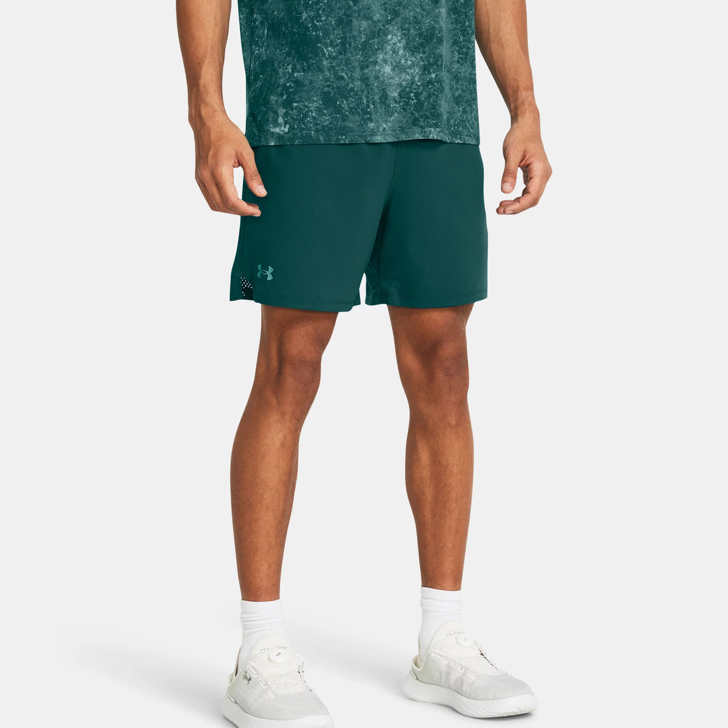 Under armour shorts green on sale